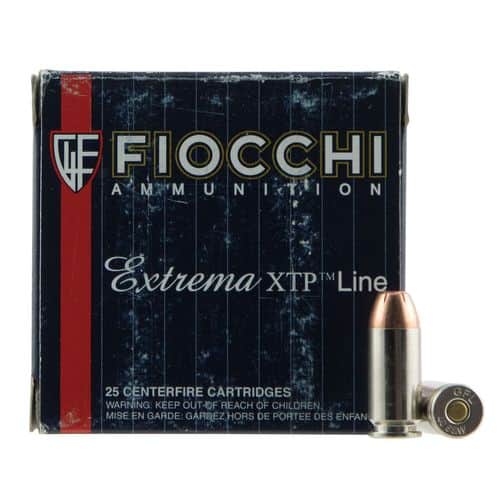 Fiocchi 40XTPB25 Extrema 40 S&W 180 gr XTP Hollow Point 25 Bx/ 20 Cs Fiocchi 40XTPB25 Extrema 40 S&W 180 gr XTP Hollow Point 25 Bx/ 20 Cs