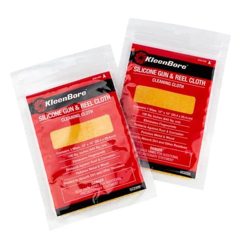 Kleen-Bore GC220P Gun & Reel Cleaning Cloth Silicone 10 Pack Kleen-Bore GC220P Gun & Reel Cleaning Cloth Silicone 10 Pack