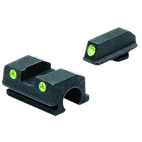 Meprolight ML18801 Tru-Dot Night Sight Set Walther P99 Tritium Green Front/Rear Black Meprolight ML18801 Tru-Dot Night Sight Set Walther P99 Tritium Green Front/Rear Black