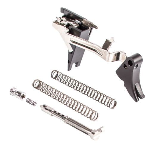 ZEV FULADJULT4G9BB Fulcrum Adjustable Trigger Ultimate Kit with Black Safety Compatible with Glock 17, 19, 26, 34 Gen 4 Curved ZEV FULADJULT4G9BB Fulcrum Adjustable Trigger Ultimate Kit with Black Safety Compatible with Glock 17, 19, 26, 34 Gen 4 Curved