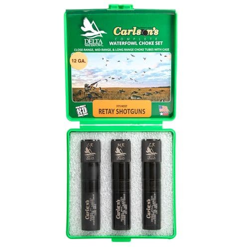 Carlsons 07779 Delta Waterfowl Retay 12 Gauge Close-Range/Mid-Range/Long-Range 17-4 Stainless Steel Black Carlsons 07779 Delta Waterfowl Retay 12 Gauge Close-Range/Mid-Range/Long-Range 17-4 Stainless Steel Black
