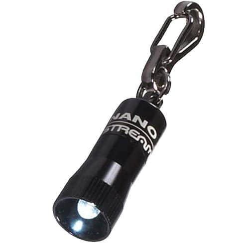 Streamlight 73001 Nano Light 10 Lumens LED Aluminum Black Anodized LR41 Streamlight 73001 Nano Light 10 Lumens LED Aluminum Black Anodized LR41