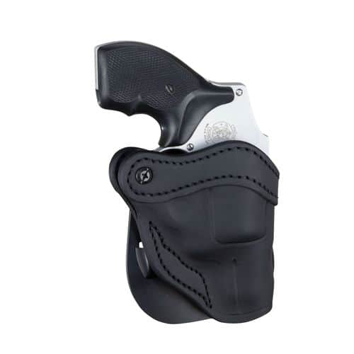 1791 Gunleather PDHR1SBLR R1 Stealth Black Leather OWB Ruger LCR/S&W J-Frame Right Hand 1791 Gunleather PDHR1SBLR R1 Stealth Black Leather OWB Ruger LCR/S&W J-Frame Right Hand