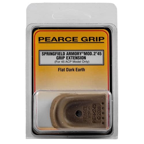 Pearce Grip PGM2.45FDE Springfield Armory XD Springfield XDM 45 Polymer Textured Flat Dark Earth Pearce Grip PGM2.45FDE Springfield Armory XD Springfield XDM 45 Polymer Textured Flat Dark Earth