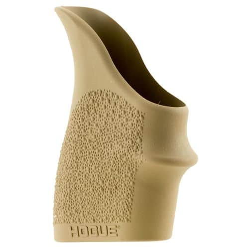 Hogue 18403 HandAll Beavertail Grip Sleeve Fits S&W Shield 9; Ruger LC9; Glock 26 Textured Rubber Flat Dark Earth Hogue 18403 HandAll Beavertail Grip Sleeve Fits S&W Shield 9; Ruger LC9; Glock 26 Textured Rubber Flat Dark Earth