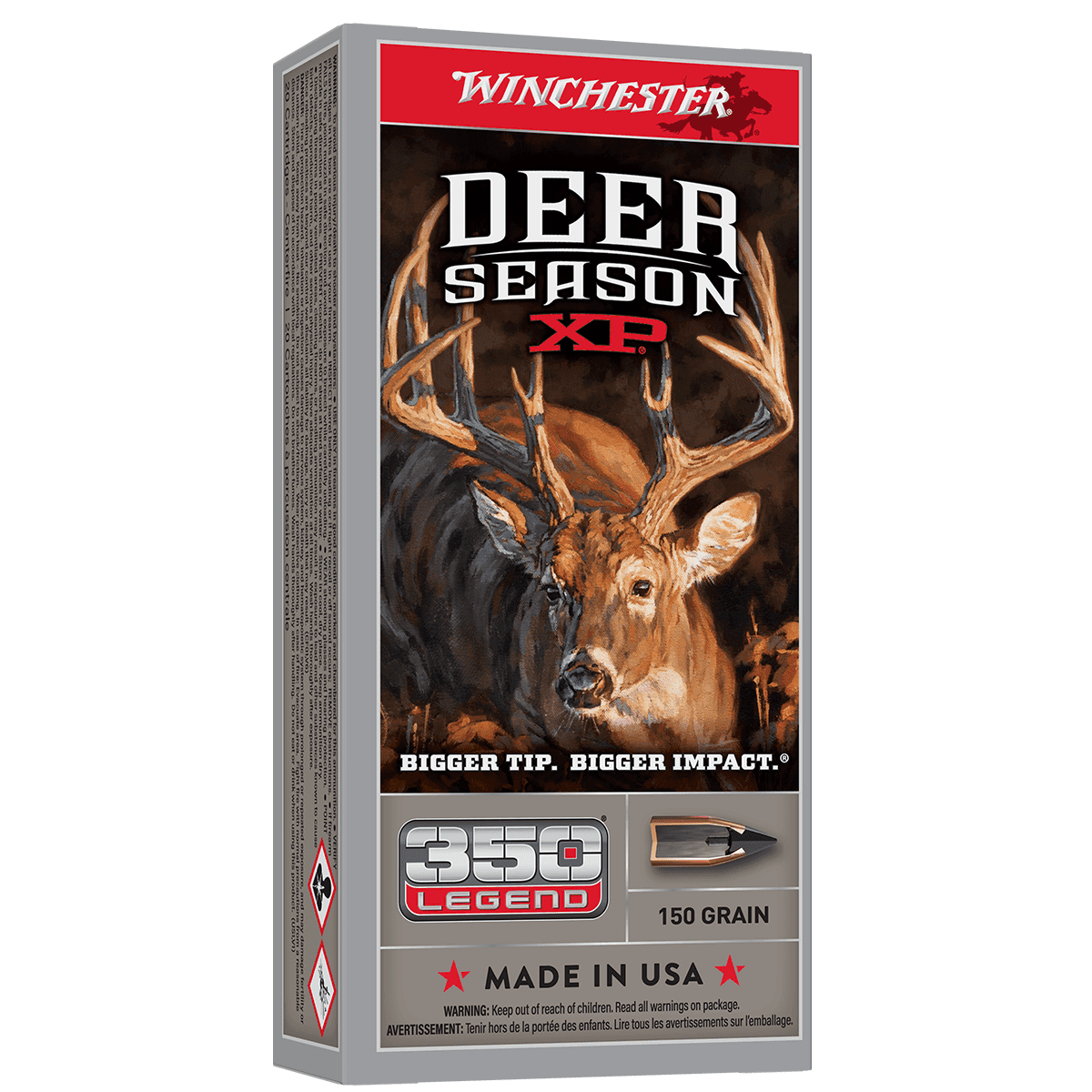 Winchester Ammo Deer Season XP 350 Legend 150 gr Extreme Point - X350DS Winchester Ammo Deer Season XP 350 Legend 150 gr Extreme Point - X350DS