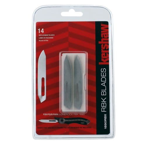 Kershaw 1890RB LoneRock RBK 14 Replacement Blades Kershaw 1890RB LoneRock RBK 14 Replacement Blades