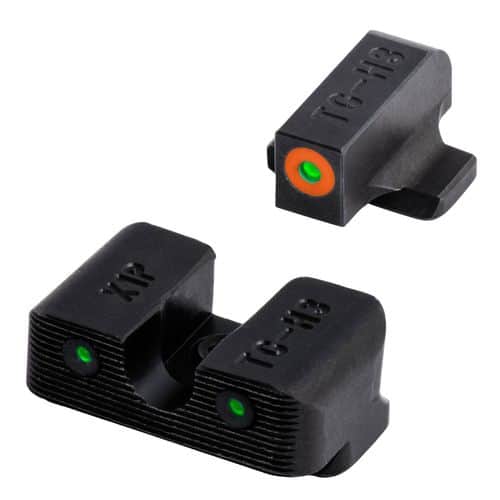 Truglo Tritium Pro Night Sights Springfield XD Green Tritium w/Orange Outline Front Tritium Green w/Black Outline Rear Black Truglo Tritium Pro Night Sights Springfield XD Green Tritium w/Orange Outline Front Tritium Green w/Black Outline Rear Black
