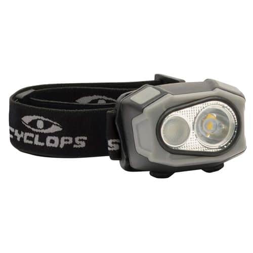 Cyclops CYC-HL4X eFlex 400 Headlamp 400 Lumens Cree LED Black Rechargeable Lithium Cyclops CYC-HL4X eFlex 400 Headlamp 400 Lumens Cree LED Black Rechargeable Lithium