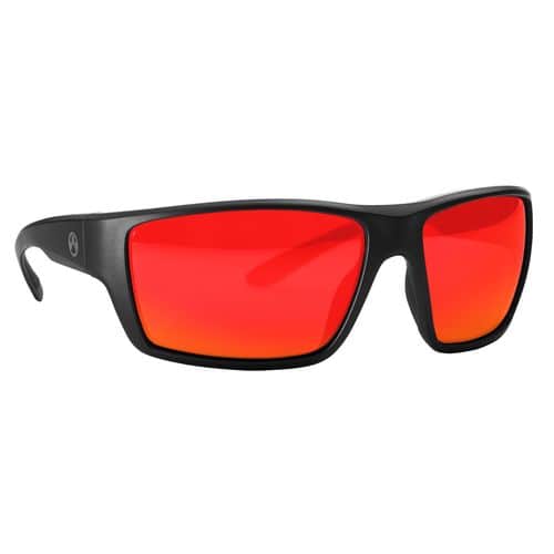 Magpul MAG1020-067 Terrain Gray/Red Mirror Polycarbonate Lens Black Frame Magpul MAG1020-067 Terrain Gray/Red Mirror Polycarbonate Lens Black Frame