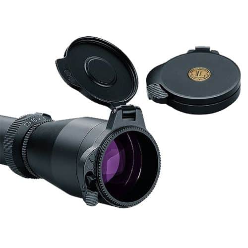Leupold 62990 Alumina Flip-Back Lens Cover Kit 40mm Aluminum Matte Black 40mm/Standard EyePiece Leupold 62990 Alumina Flip-Back Lens Cover Kit 40mm Aluminum Matte Black 40mm/Standard EyePiece
