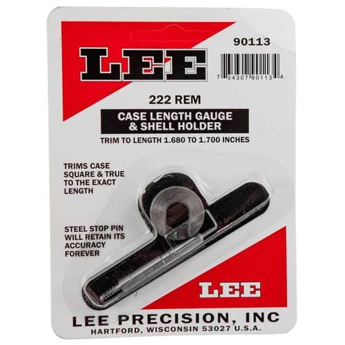 Lee Case Length Gauge 222 Rem Lee Case Length Gauge 222 Rem