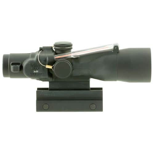 Trijicon 400133 ACOG 3x 30mm Obj 19.3 ft @ 100 yds FOV Black Finish Dual Illuminated Crosshair 308 Ballistic Red Trijicon 400133 ACOG 3x 30mm Obj 19.3 ft @ 100 yds FOV Black Finish Dual Illuminated Crosshair 308 Ballistic Red