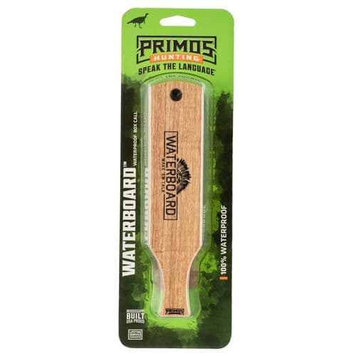 Primos PS257 Waterboard Wild Turkey Hand Box Call Mahogany Primos PS257 Waterboard Wild Turkey Hand Box Call Mahogany