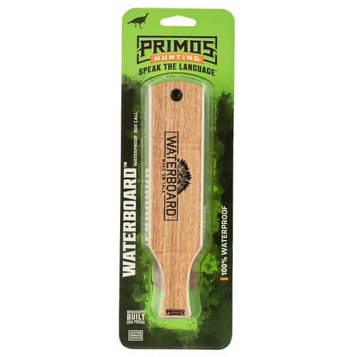 Primos PS257 Waterboard Wild Turkey Hand Box Call Mahogany Primos PS257 Waterboard Wild Turkey Hand Box Call Mahogany