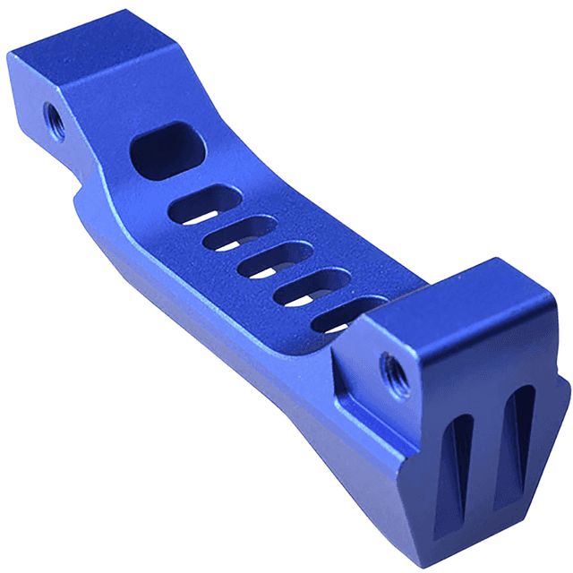 Strike Industries Fang Trigger Guard, Blue Aluminum For AR-Platform - BTGFANGBLU Strike Industries Fang Trigger Guard, Blue Aluminum For AR-Platform - BTGFANGBLU