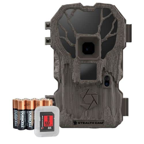 Stealth Cam STCPXP36NGKX PXP36 Combo Kit 22 MP Infrared 80 ft Includes Batteries & SD Card Stealth Cam STCPXP36NGKX PXP36 Combo Kit 22 MP Infrared 80 ft Includes Batteries & SD Card