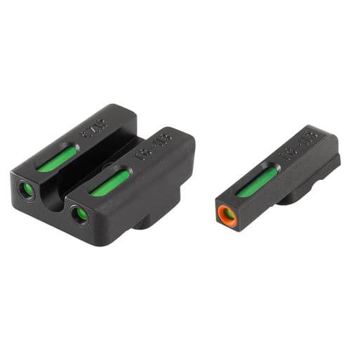 Truglo TG13WA2PC Brite-Site TFX Pro Day/Night Sights Walther PPS Tritium/Fiber Optic Green w/Orange Outline Front U-Notch Green Rear Black Truglo TG13WA2PC Brite-Site TFX Pro Day/Night Sights Walther PPS Tritium/Fiber Optic Green w/Orange Outline Front U-Notch Green Rear Black