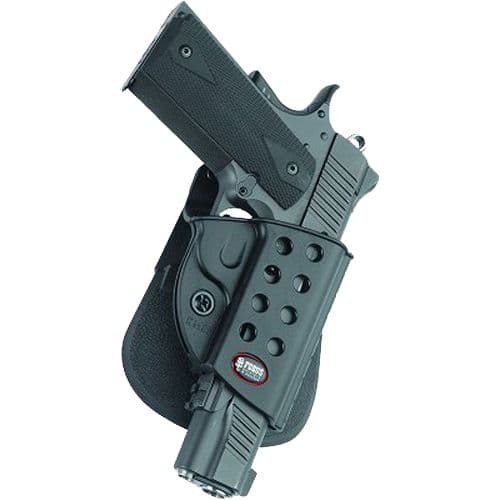 Fobus R1911 Evolution Belt Paddle 1911 Style w/Rails Plastic Black Fobus R1911 Evolution Belt Paddle 1911 Style w/Rails Plastic Black