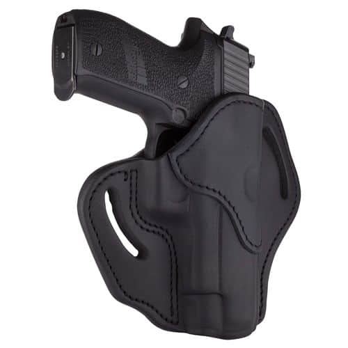 1791 Gunleather BH23SBLR BH2.3 OWB Size 2.3 Stealth Black Leather Belt Slide Compatible w/Glock 17/Sig P226/HK VP9 Right Hand 1791 Gunleather BH23SBLR BH2.3 OWB Size 2.3 Stealth Black Leather Belt Slide Compatible w/Glock 17/Sig P226/HK VP9 Right Hand