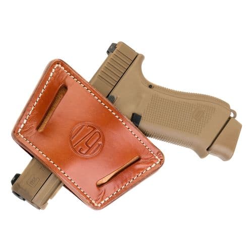 1791 Gunleather UIWXCBRA UIW Max IWB/OWB Classic Brown Leather Belt Clip Fits Most Mid-Large Frame Autos with Rail, Laser & Light Ambidextrous 1791 Gunleather UIWXCBRA UIW Max IWB/OWB Classic Brown Leather Belt Clip Fits Most Mid-Large Frame Autos with Rail, Laser & Light Ambidextrous