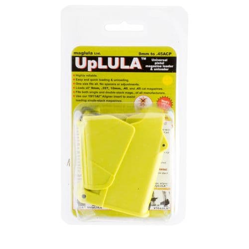 Maglula UP60L LULA 9mm to 45ACP Mag Loader Lemon Finish Maglula UP60L LULA 9mm to 45ACP Mag Loader Lemon Finish