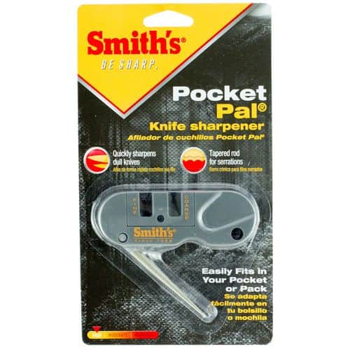 Smiths Products PP1 Pocket Pal Sharpener Tungsten Carbide and Ceramic Fine, Coarse Smiths Products PP1 Pocket Pal Sharpener Tungsten Carbide and Ceramic Fine, Coarse