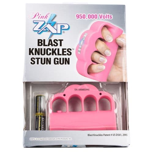 PSP ZAPBK950PK Zap Blast Knuckles 950,000 Close Contact Pink Rubber PSP ZAPBK950PK Zap Blast Knuckles 950,000 Close Contact Pink Rubber