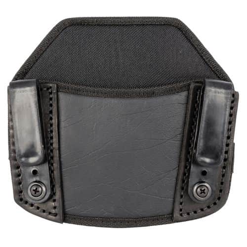 Tagua TWHSDCS The Weightless 4-in-1 Dual Clip Black Nylon/Ecoleather IWB Small Frame Autos Right Hand Tagua TWHSDCS The Weightless 4-in-1 Dual Clip Black Nylon/Ecoleather IWB Small Frame Autos Right Hand