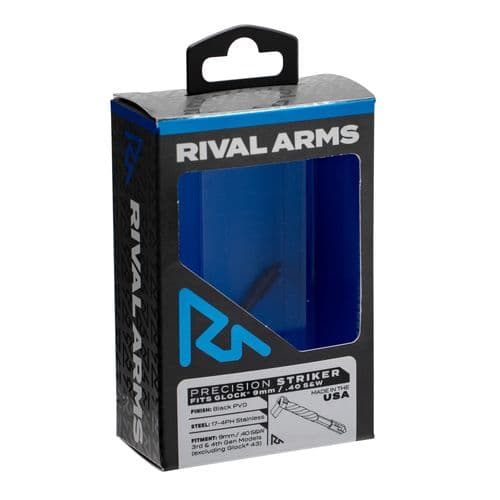 RIVAL ARMS RA40G001A Precision Striker Compatible with Glock 9/40 Gen 3/4 17-4 Stainless Steel Black PVD RIVAL ARMS RA40G001A Precision Striker Compatible with Glock 9/40 Gen 3/4 17-4 Stainless Steel Black PVD