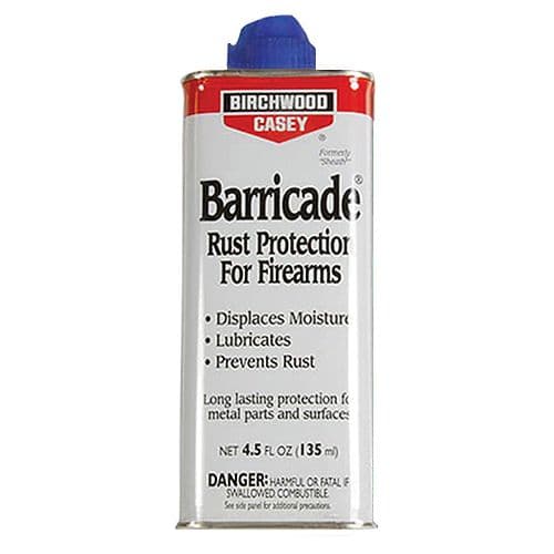 Birchwood Casey 33128 Barricade Rust Protection 4.5 oz Can Birchwood Casey 33128 Barricade Rust Protection 4.5 oz Can