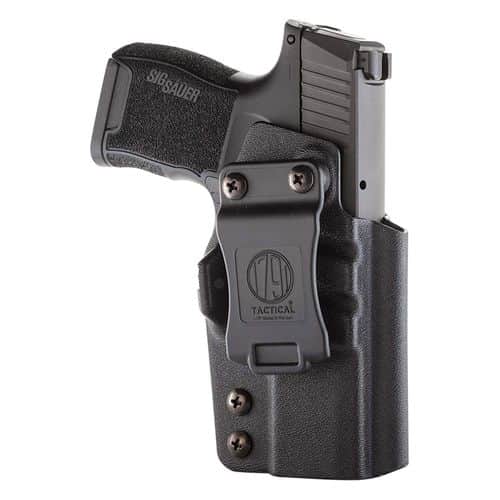 1791 Gunleather TACIWBP365BLKR Tactical Kydex IWB Black Kydex Belt Clip Fits Sig P365 1791 Gunleather TACIWBP365BLKR Tactical Kydex IWB Black Kydex Belt Clip Fits Sig P365