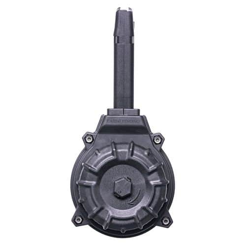 ProMag Glock Compatible 9mm Luger G17, 19 50rd Black Drum ProMag Glock Compatible 9mm Luger G17, 19 50rd Black Drum