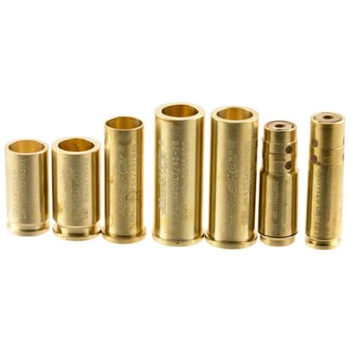 Aimshot KTPISTOL Boresight Pistol Kit Laser Universal Pistol Brass Aimshot KTPISTOL Boresight Pistol Kit Laser Universal Pistol Brass