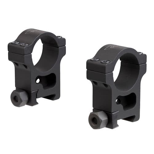 Trijicon AC22011 AccuPoint Ring Set 30mm Diam Extra High Aluminum Black Trijicon AC22011 AccuPoint Ring Set 30mm Diam Extra High Aluminum Black