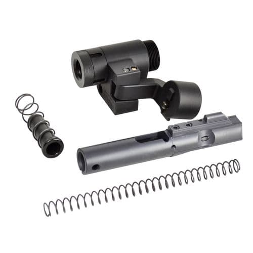 Dead Foot DFAMCSRFS9MMMS Modified Cycle System with Right Side Folding Stock Adaptor Blue-Gray Micro Slick Cerakote BCG Dead Foot DFAMCSRFS9MMMS Modified Cycle System with Right Side Folding Stock Adaptor Blue-Gray Micro Slick Cerakote BCG