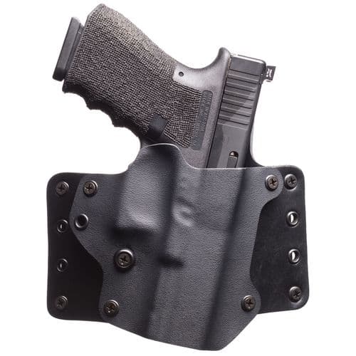 BlackPoint 100080 Leather Wing OWB Compatible with Glock 17/22 Kydex/Leather Black BlackPoint 100080 Leather Wing OWB Compatible with Glock 17/22 Kydex/Leather Black