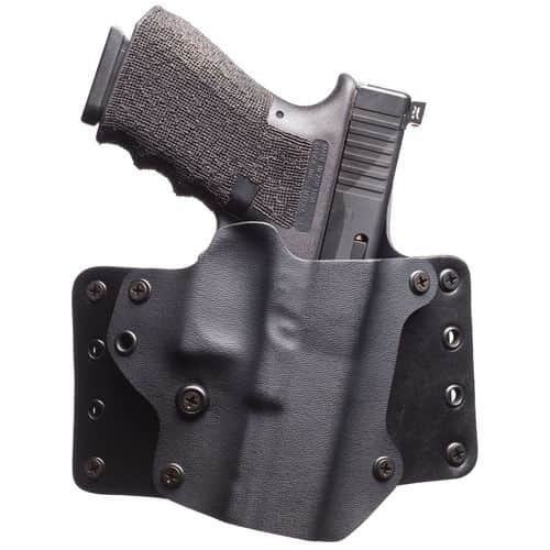 BlackPoint 100080 Leather Wing OWB Compatible with Glock 17/22 Kydex/Leather Black BlackPoint 100080 Leather Wing OWB Compatible with Glock 17/22 Kydex/Leather Black
