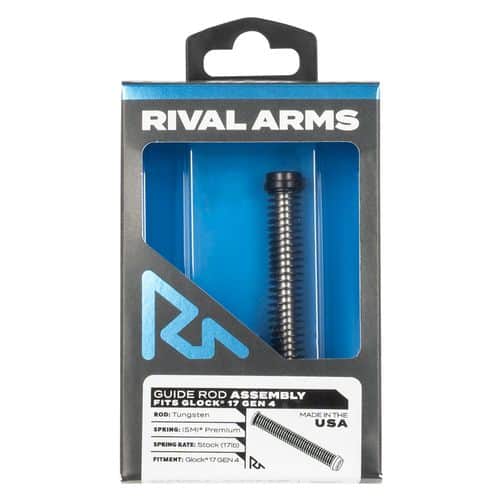 Rival Arms RA50G111T Guide Rod Assembly Fits Glock 17 Gen4 Tungsten Rival Arms RA50G111T Guide Rod Assembly Fits Glock 17 Gen4 Tungsten