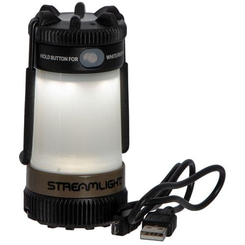 Streamlight 44956 Siege X USB Lantern 325/300/170/40/30 Lumens White/Red LED Thermoplastic Coyote CR18650/CR123A Streamlight 44956 Siege X USB Lantern 325/300/170/40/30 Lumens White/Red LED Thermoplastic Coyote CR18650/CR123A