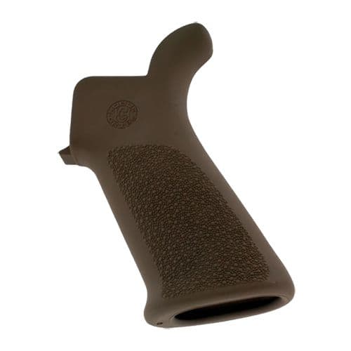 Hogue 15033 Rubber Grip Beavertail without Finger Groves AR-15 Textured Desert Tan Hogue 15033 Rubber Grip Beavertail without Finger Groves AR-15 Textured Desert Tan