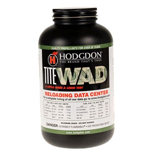 Hodgdon TW1 Titewad Pistol/Shotgun 1 lb 1 Canister Hodgdon TW1 Titewad Pistol/Shotgun 1 lb 1 Canister
