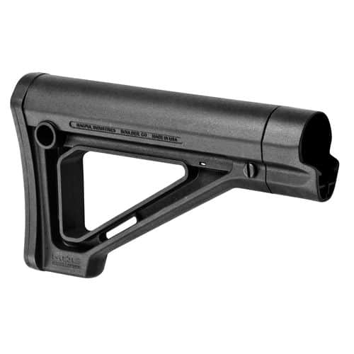 Magpul MAG480-BLK MOE Mil-Spec AR-15/M16/M4 Black Polymer Fixed Stock Magpul MAG480-BLK MOE Mil-Spec AR-15/M16/M4 Black Polymer Fixed Stock