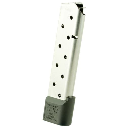 CMC Products 17150 1911 Railed Power Mag Full Size 45 ACP 1911 Government 10rd Detachable Stainless Steel CMC Products 17150 1911 Railed Power Mag Full Size 45 ACP 1911 Government 10rd Detachable Stainless Steel