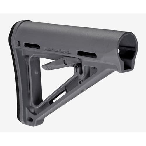 Magpul MAG400-GRY MOE Mil-Spec AR-15/M16/M4 Gray Polymer Stock Magpul MAG400-GRY MOE Mil-Spec AR-15/M16/M4 Gray Polymer Stock