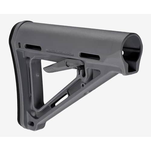 Magpul MAG400-GRY MOE Mil-Spec AR-15/M16/M4 Gray Polymer Stock Magpul MAG400-GRY MOE Mil-Spec AR-15/M16/M4 Gray Polymer Stock