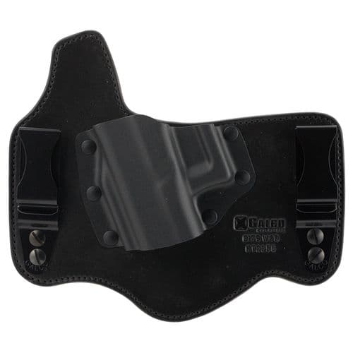 Galco KT225B KingTuk Deluxe Black Kydex/Leather IWB Fits Glock 22 Left Hand Galco KT225B KingTuk Deluxe Black Kydex/Leather IWB Fits Glock 22 Left Hand