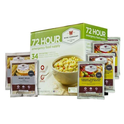 Wise Foods 05913 72 Hour Emergnecy Kit Dehydrated/Freeze Dried Wise Foods 05913 72 Hour Emergnecy Kit Dehydrated/Freeze Dried