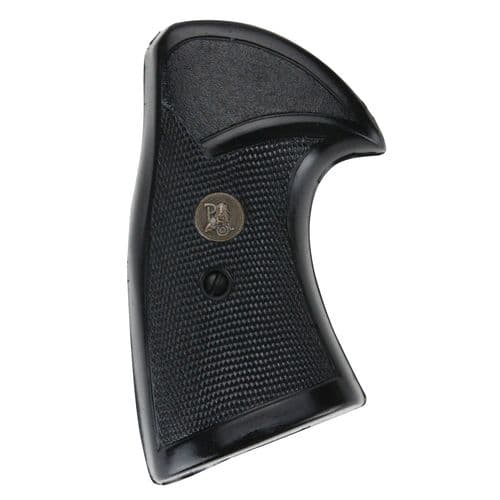 Pachmayr 03267 Presentation Grip S&W K/L Frame Square Butt Checkered Blk Rubber Pachmayr 03267 Presentation Grip S&W K/L Frame Square Butt Checkered Blk Rubber