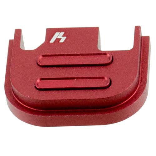 Strike GSPV2RED V2 Slide Cover Plate fits Glock 17-39 Gen1-4 Aluminum Red Anodized Strike GSPV2RED V2 Slide Cover Plate fits Glock 17-39 Gen1-4 Aluminum Red Anodized